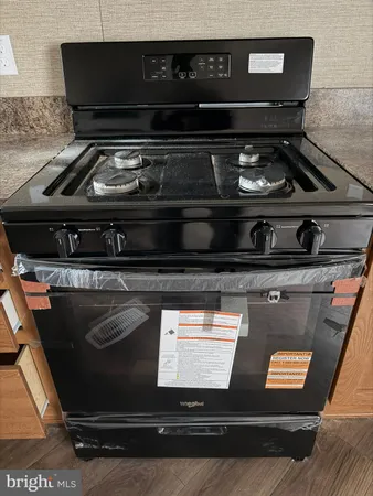 a close view of stove