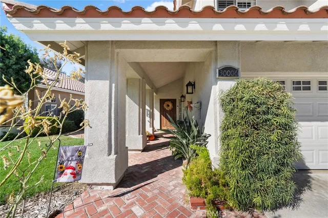 a view of a entryway door of the house