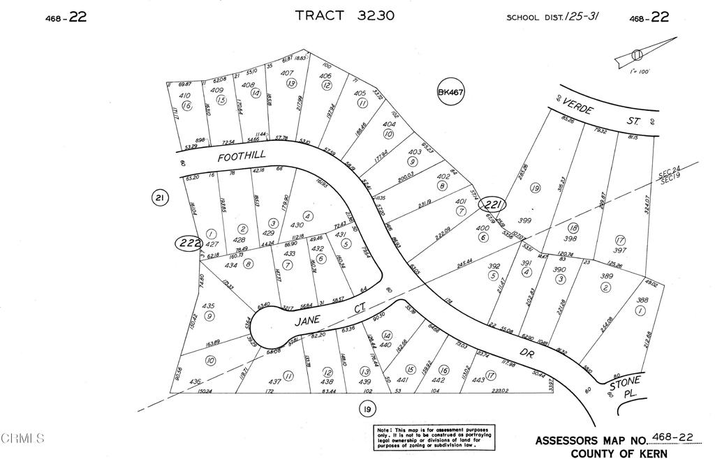 21641 Foothill Drive Tehachapi, CA 93561 - Photo 48 of 48 CA029_468-22_1