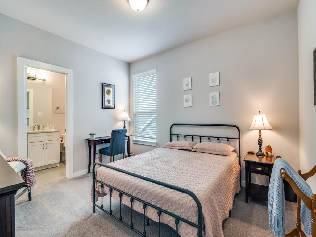 3305 Scotsman Road Sachse, TX 75048 - Photo 21 of 37 Bedroom #2 upstairs with private bathroom