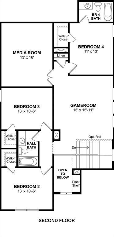 3305 Scotsman Road Sachse, TX 75048 - Photo 36 of 37 2nd Floor