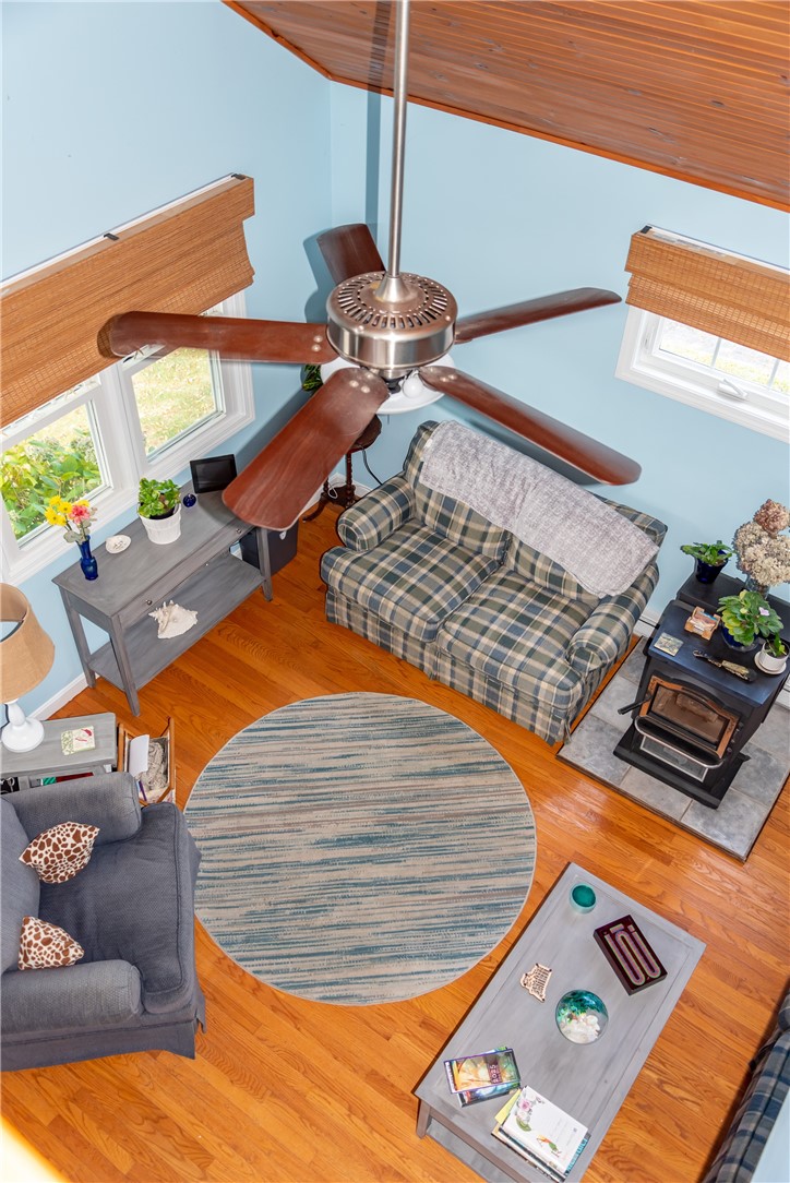 17 West Side Road South Kingstown, RI 02879 - Photo 24 of 49 View from flex space upstairs into the family room on first floor