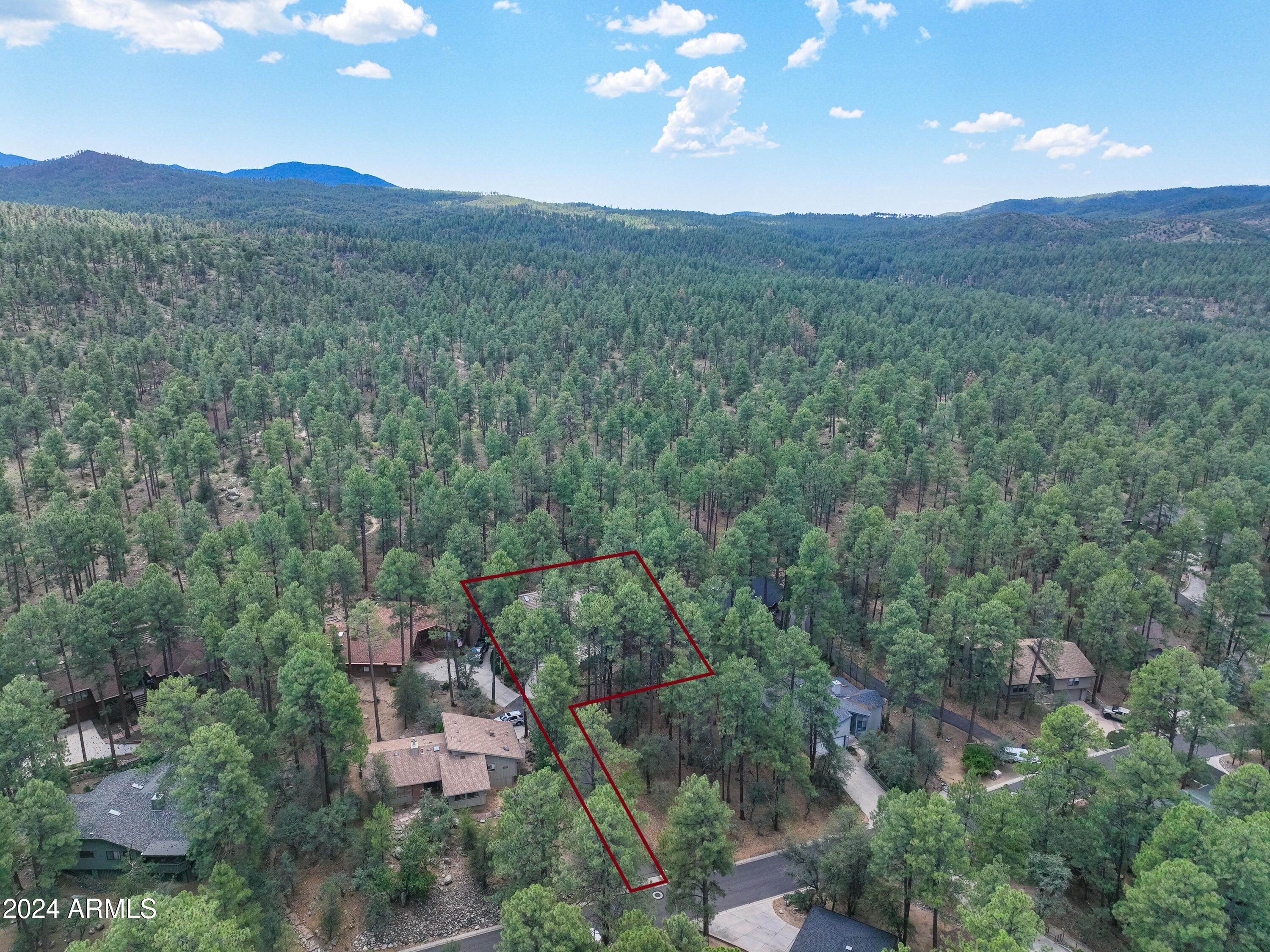 1820 Coyote Road Prescott, AZ 86303 - Photo 41 of 51 Aerial Overview 1
