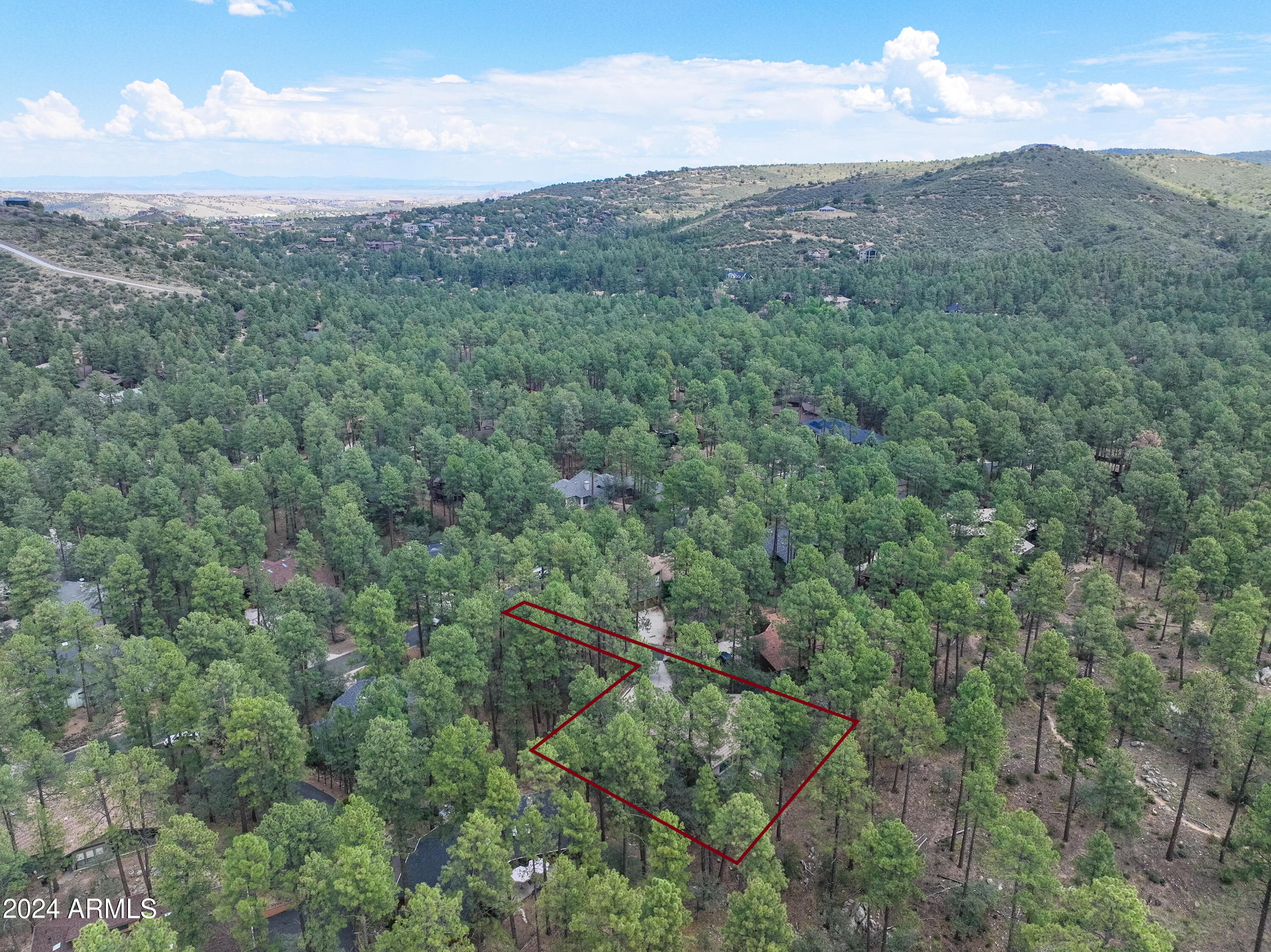 1820 Coyote Road Prescott, AZ 86303 - Photo 43 of 51 Aerial Overview 3