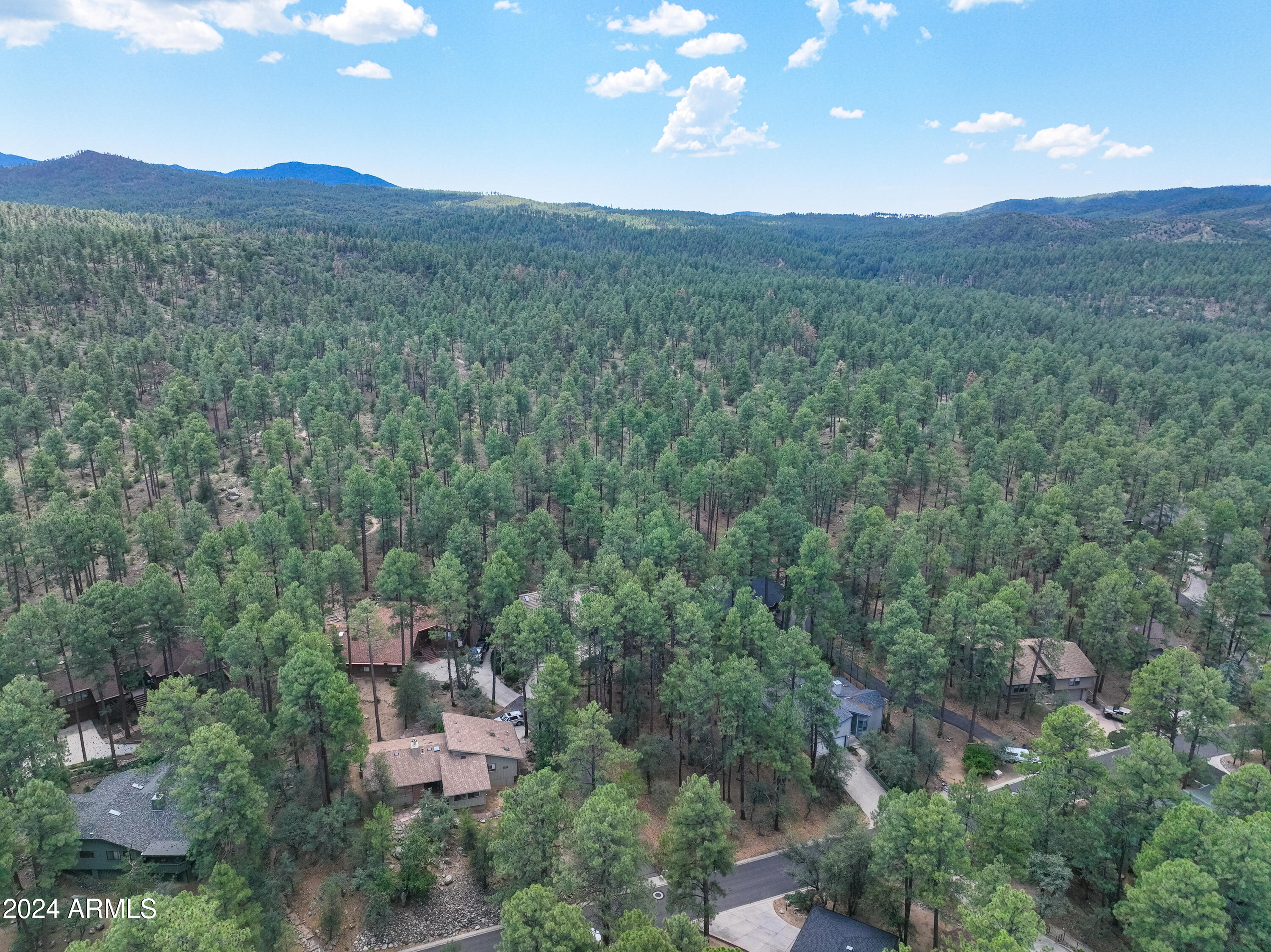 1820 Coyote Road Prescott, AZ 86303 - Photo 44 of 51 Aerial Overview No Lines 1