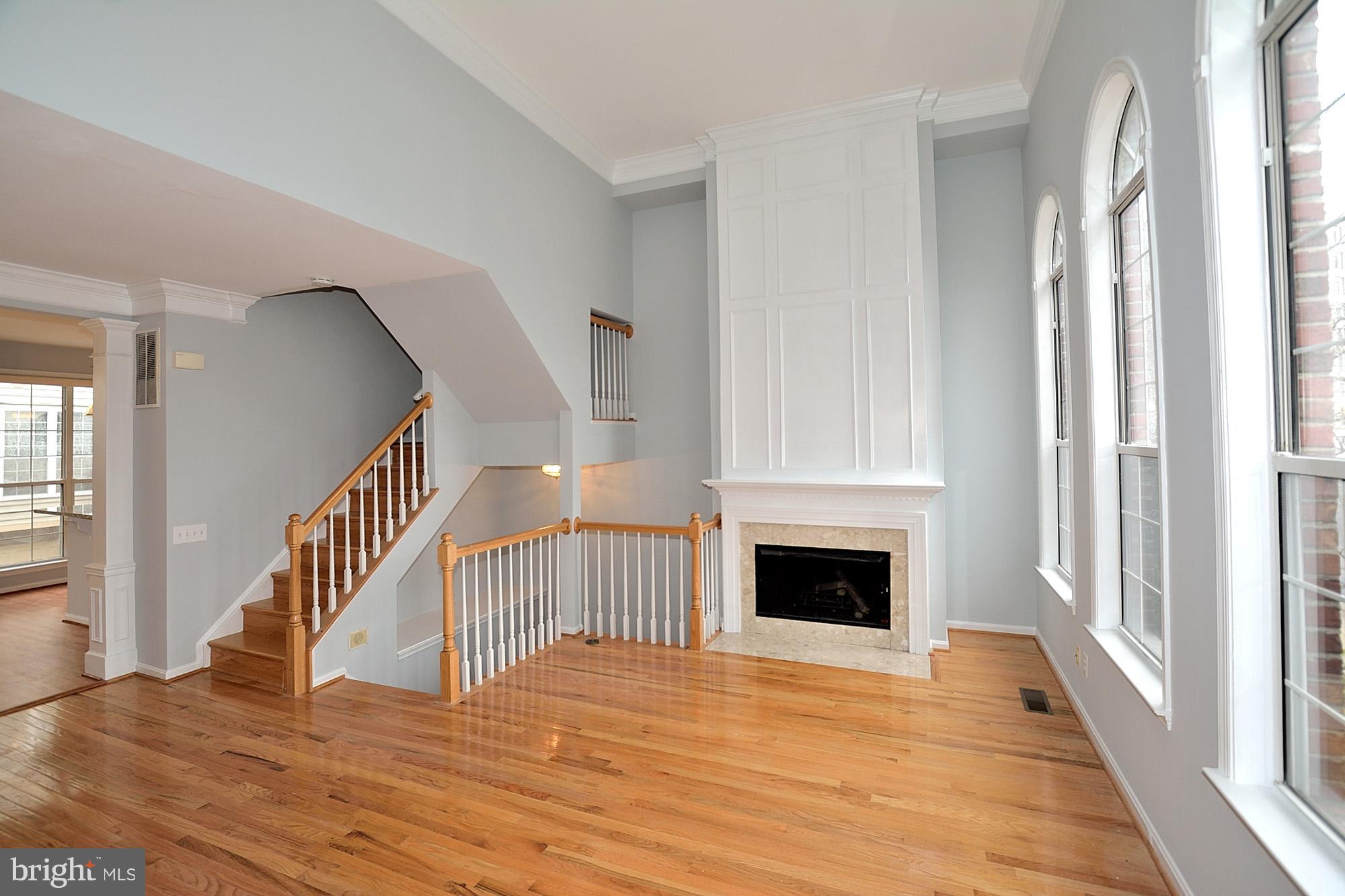 6022 Lincolnia Road Alexandria, VA 22312 - Photo 10 of 19 Living Room with Fireplace