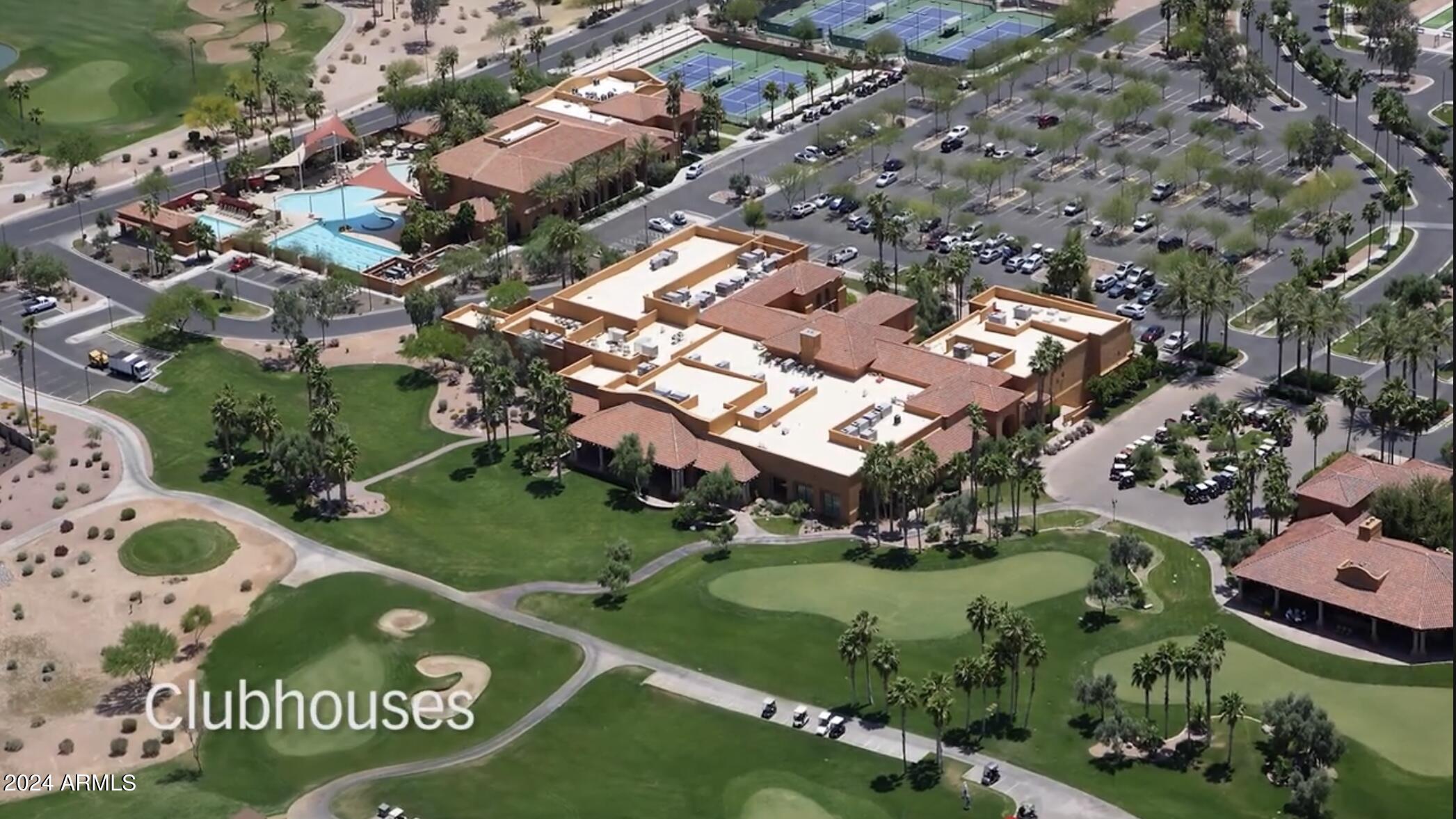 16915 West Granada Road Goodyear, AZ 85395 - Photo 33 of 39 Tuscany Falls Pools, Clubhouse aerial