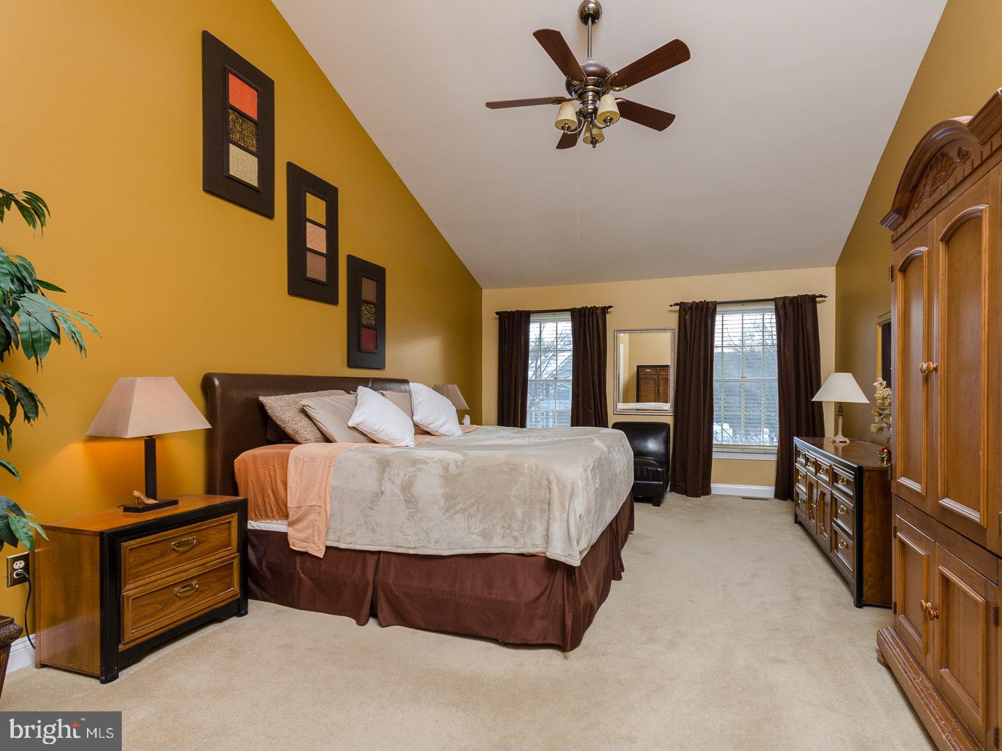14 Brookwood Road Mount Laurel, NJ 08054 - Photo 22 of 45 The master suite has vaulted ceilings