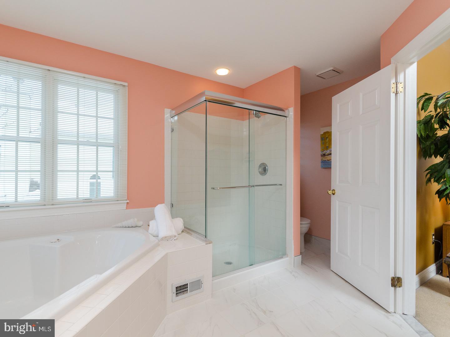 14 Brookwood Road Mount Laurel, NJ 08054 - Photo 24 of 45 Master bath has a soaking tub and stall shower