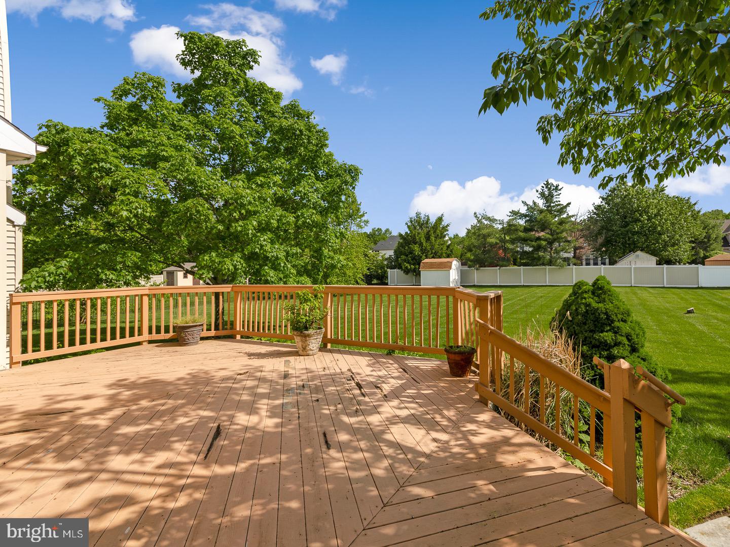 14 Brookwood Road Mount Laurel, NJ 08054 - Photo 37 of 45 Expansive deck for all your entertaining