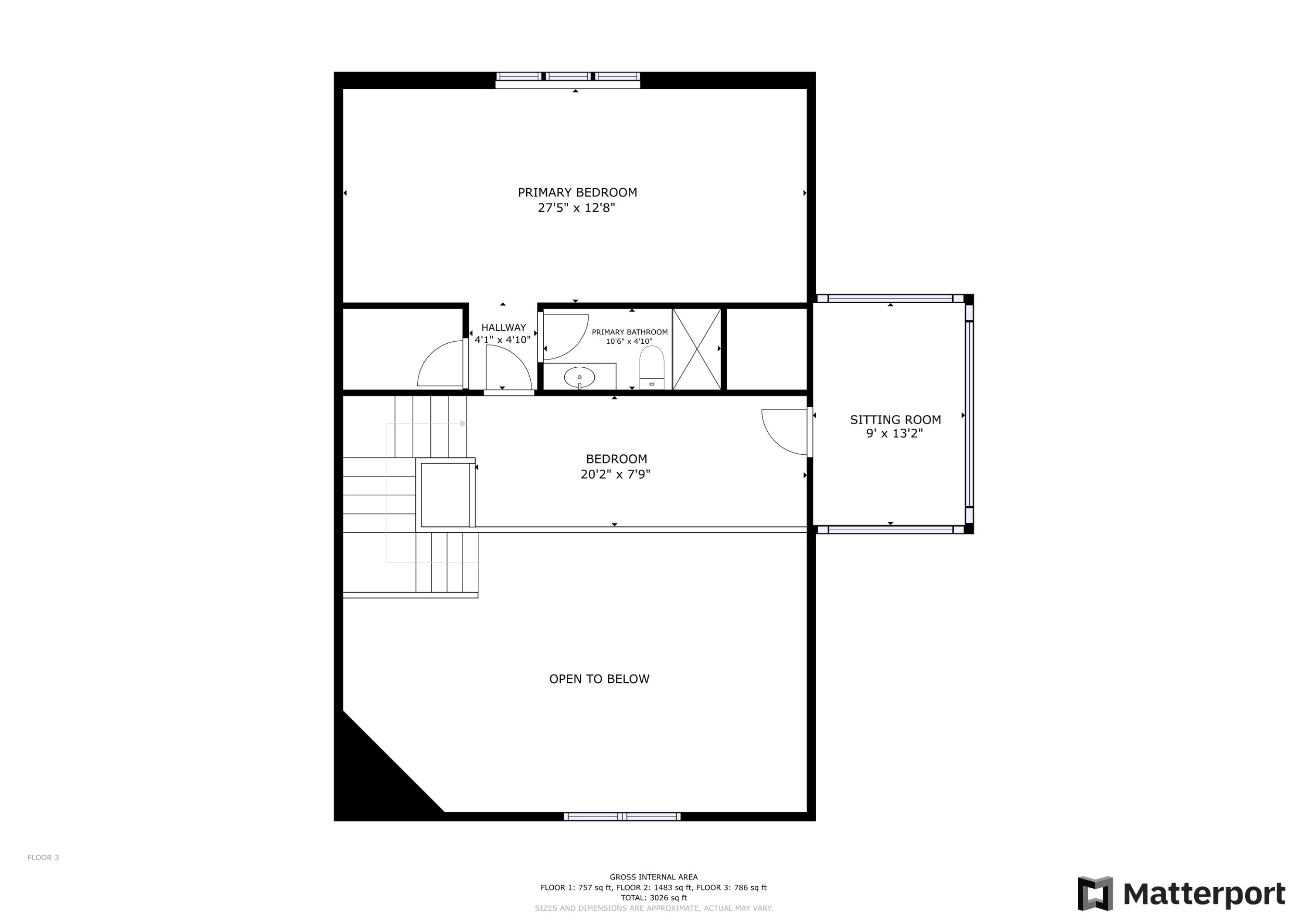 7101 Harbert Road Sawyer, MI 49125 - Photo 90 of 91 Floor Plan Upper