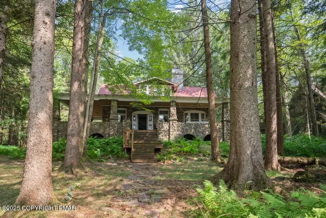 a view of outdoor space with seating area