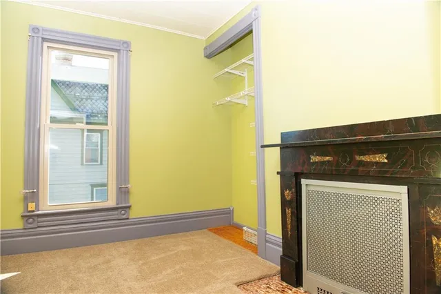 a view of front door