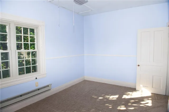 a room with a window