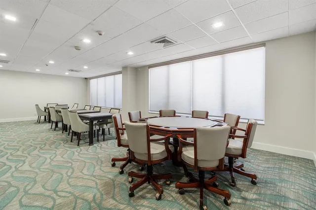 a room with furniture and window