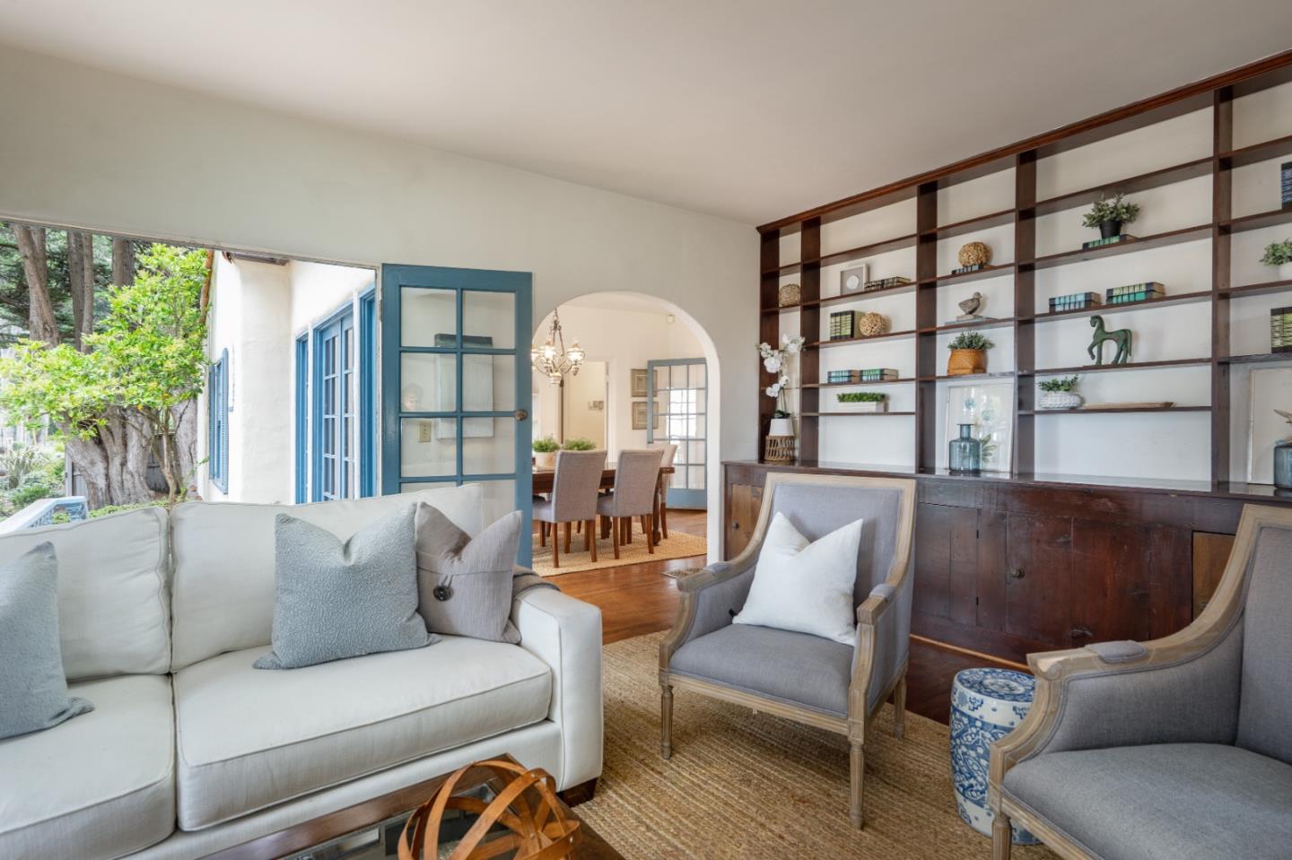 161 Spindrift Road Carmel, CA 93923 - Photo 7 of 20 a living room with furniture and a large window