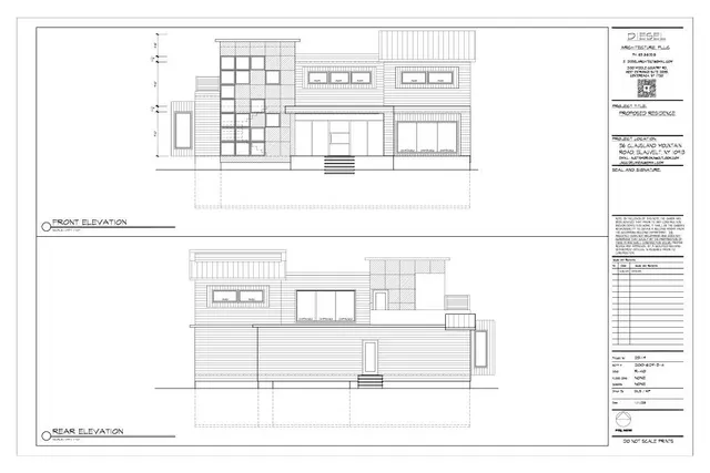 a view of a forest with a trees