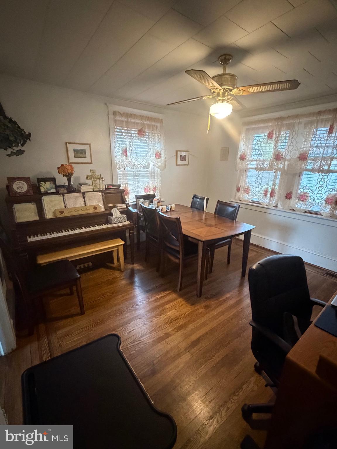 463 Burmont Road Drexel Hill, PA 19026 - Photo 13 of 39 a living room with furniture and a wooden floor