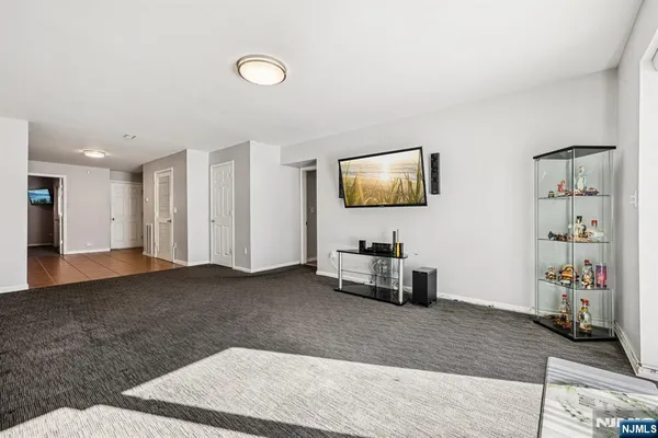 a view of a room with toys