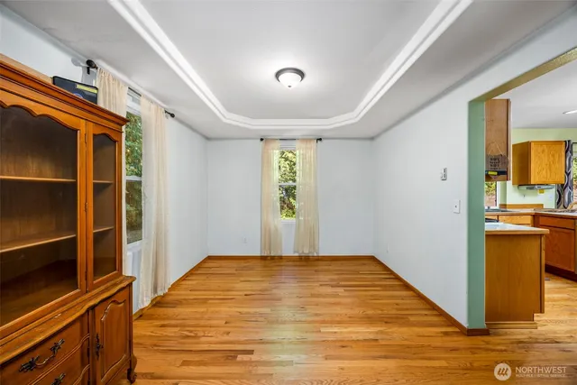 a very nice looking room with a large window