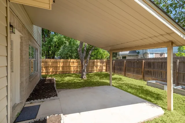 a view of outdoor space and yard