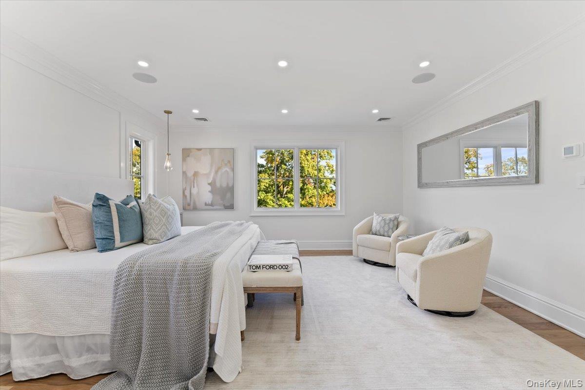 50 Franklin Avenue Rye, NY 10580 - Photo 19 of 46 a bedroom with a bed and a couch