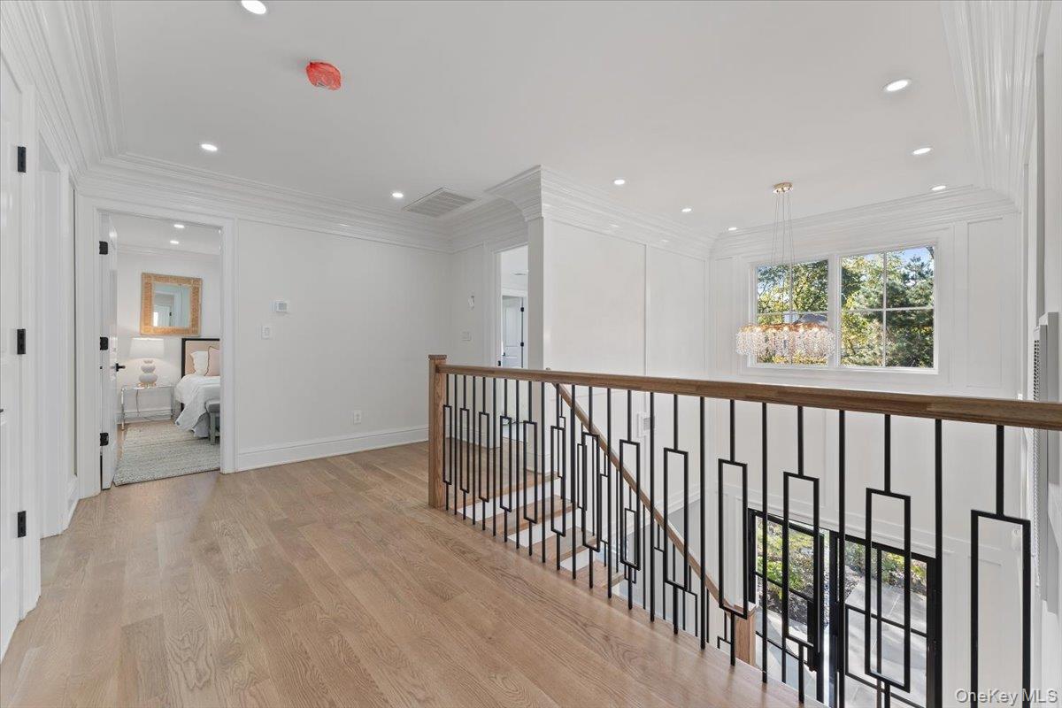 50 Franklin Avenue Rye, NY 10580 - Photo 22 of 46 a view of a hallway with a kitchen