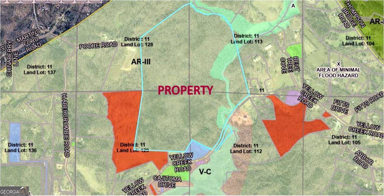 6266 Yellow Creek Road Murrayville, GA 30564 - Photo 10 of 15 with sign that is on the side of a street