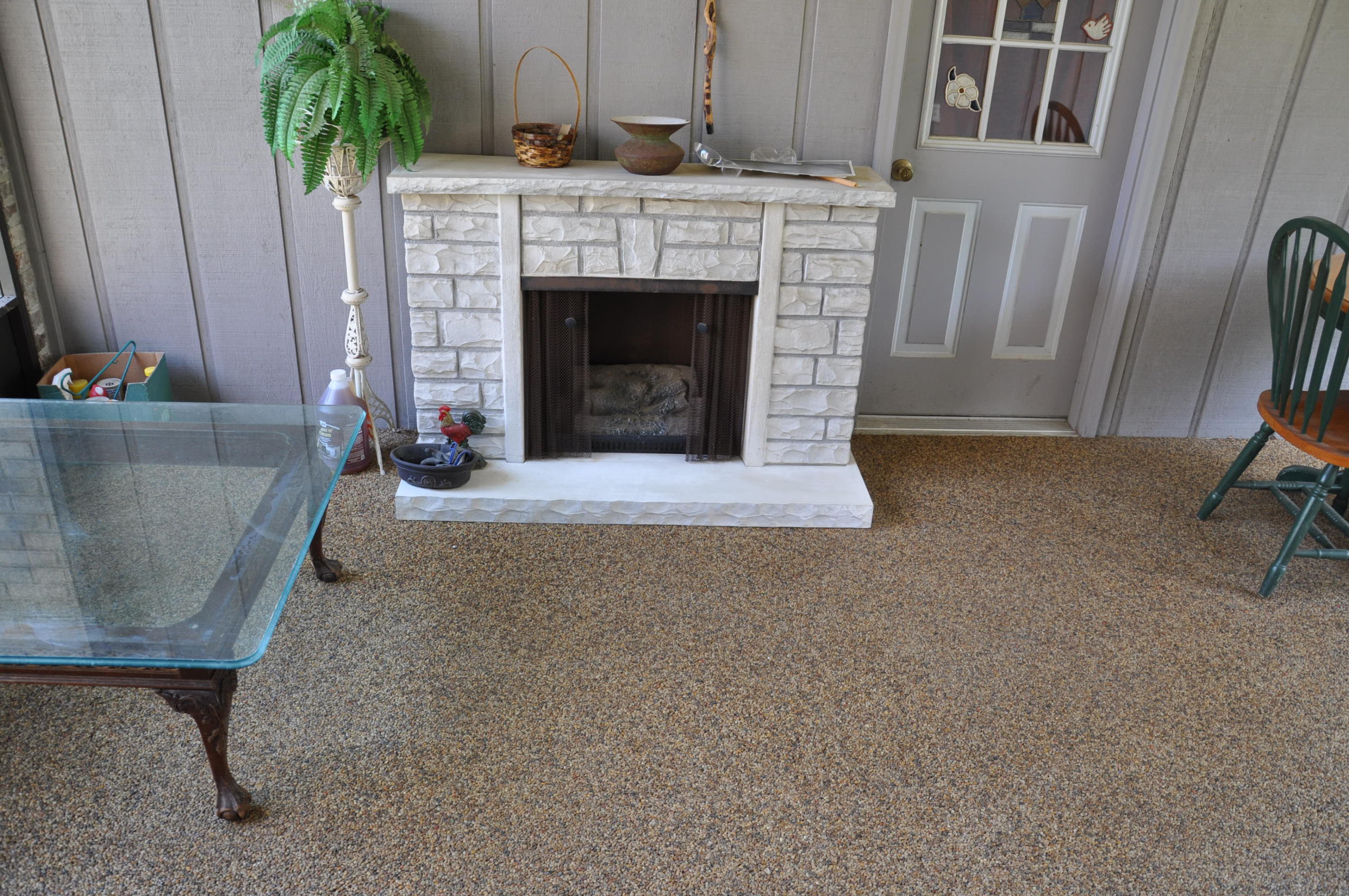 4472 North Marble Top Road Chickamauga, GA 30707 - Photo 30 of 50 Screened Porch with Electric Fireplace