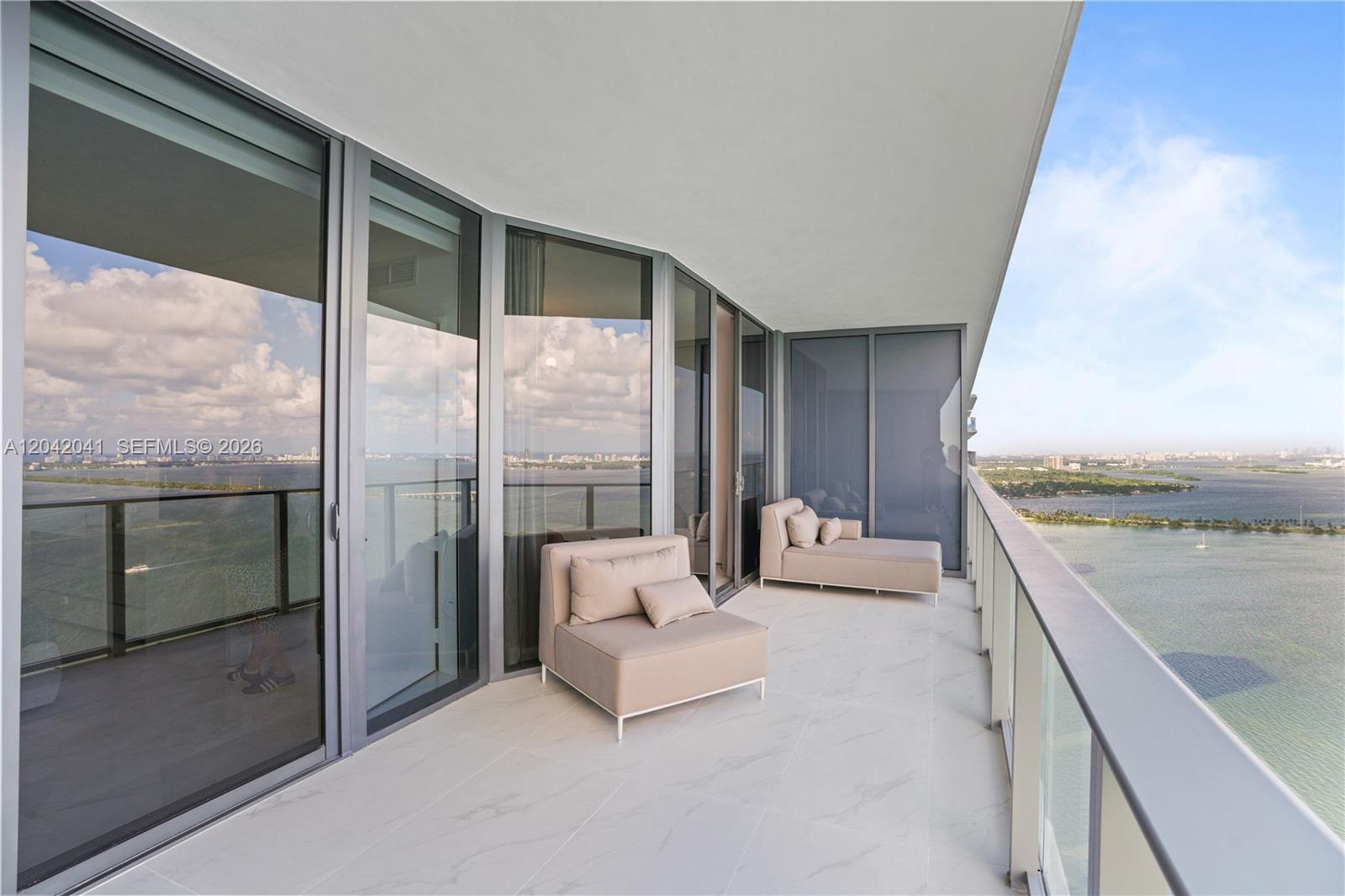 700 Northeast 24th Street, Unit 3905 Miami, FL 33137 - Photo 30 of 46 Balcony