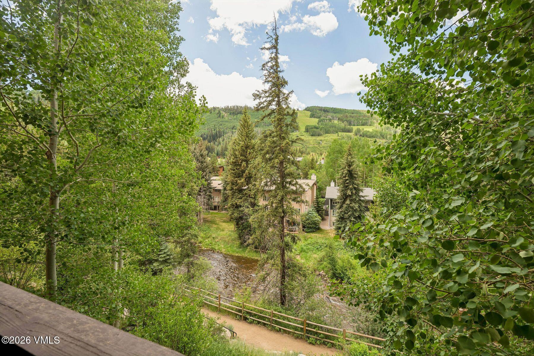 434 South Frontage Road East, Unit 204 Vail, CO 81657 - Photo 3 of 53 View of Vail Mountain & Gore Creek