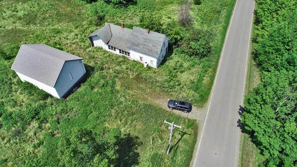 589 Springfield Road Danforth, ME 04424 - Photo 37 of 42 aerial-drone-me-farm