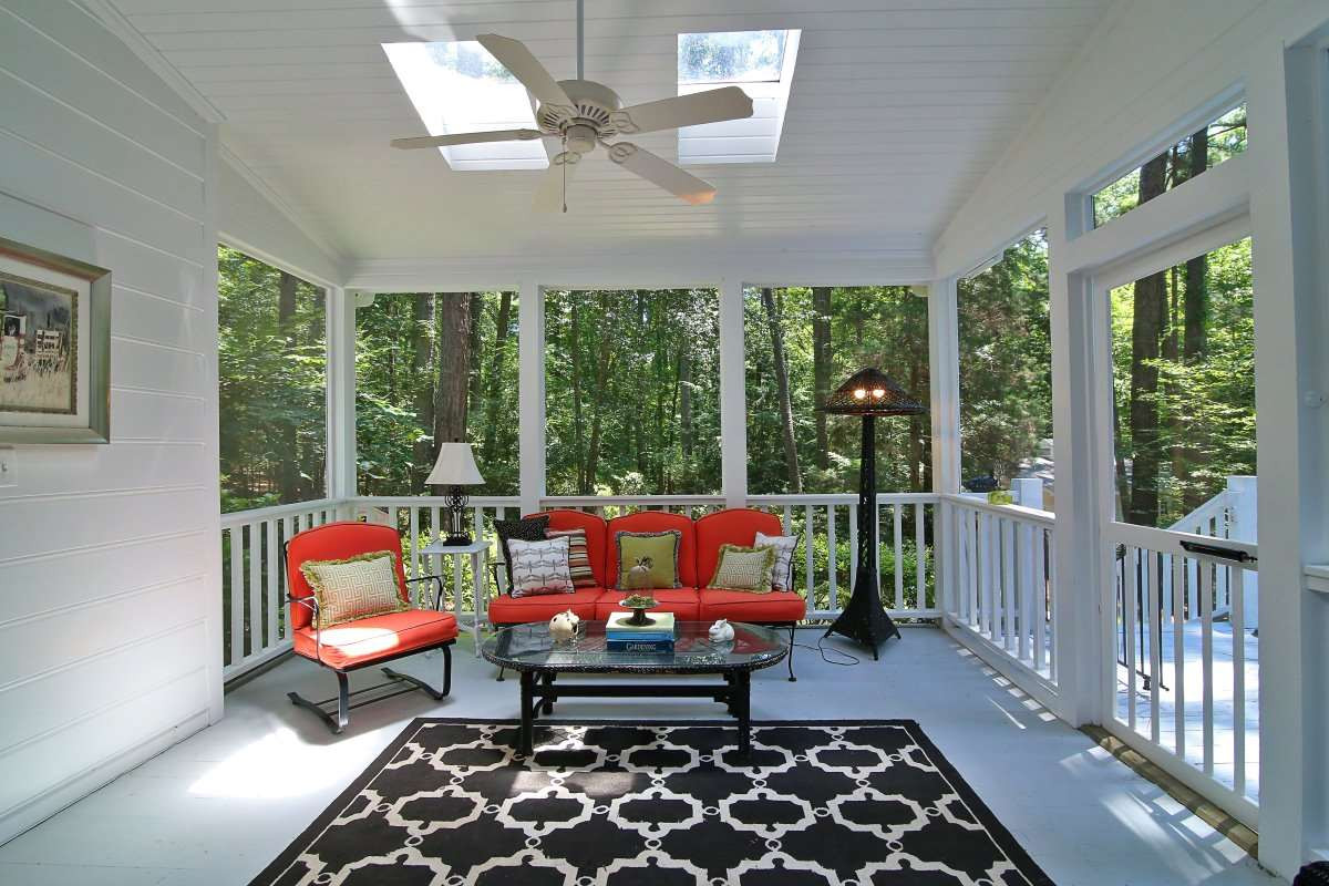 10004 Sycamore Road Raleigh, NC 27613 - Photo 6 of 25 Screened Porch