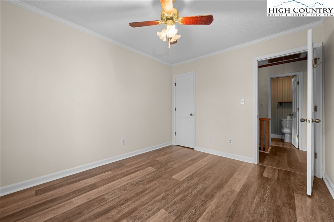 131 Hemlock Road Banner Elk, NC 28604 - Photo 15 of 37 wooden floor in an empty room
