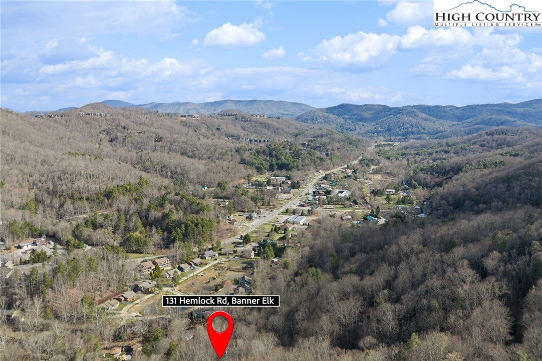 131 Hemlock Road Banner Elk, NC 28604 - Photo 34 of 37 an aerial view of residential houses with outdoor space