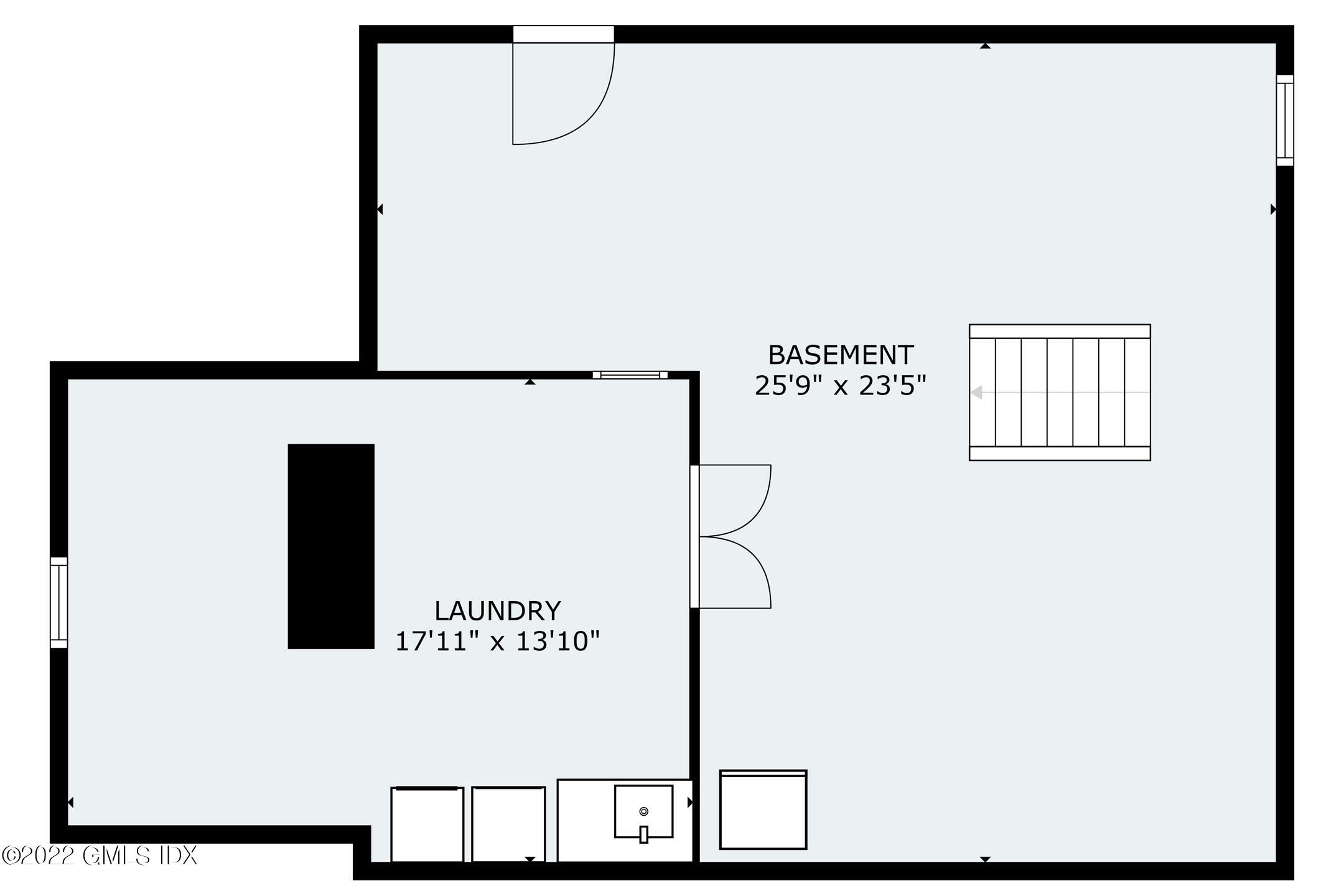 8 Hassake Road Old Greenwich, CT 06870 - Photo 36 of 37 Basement Floor Plan