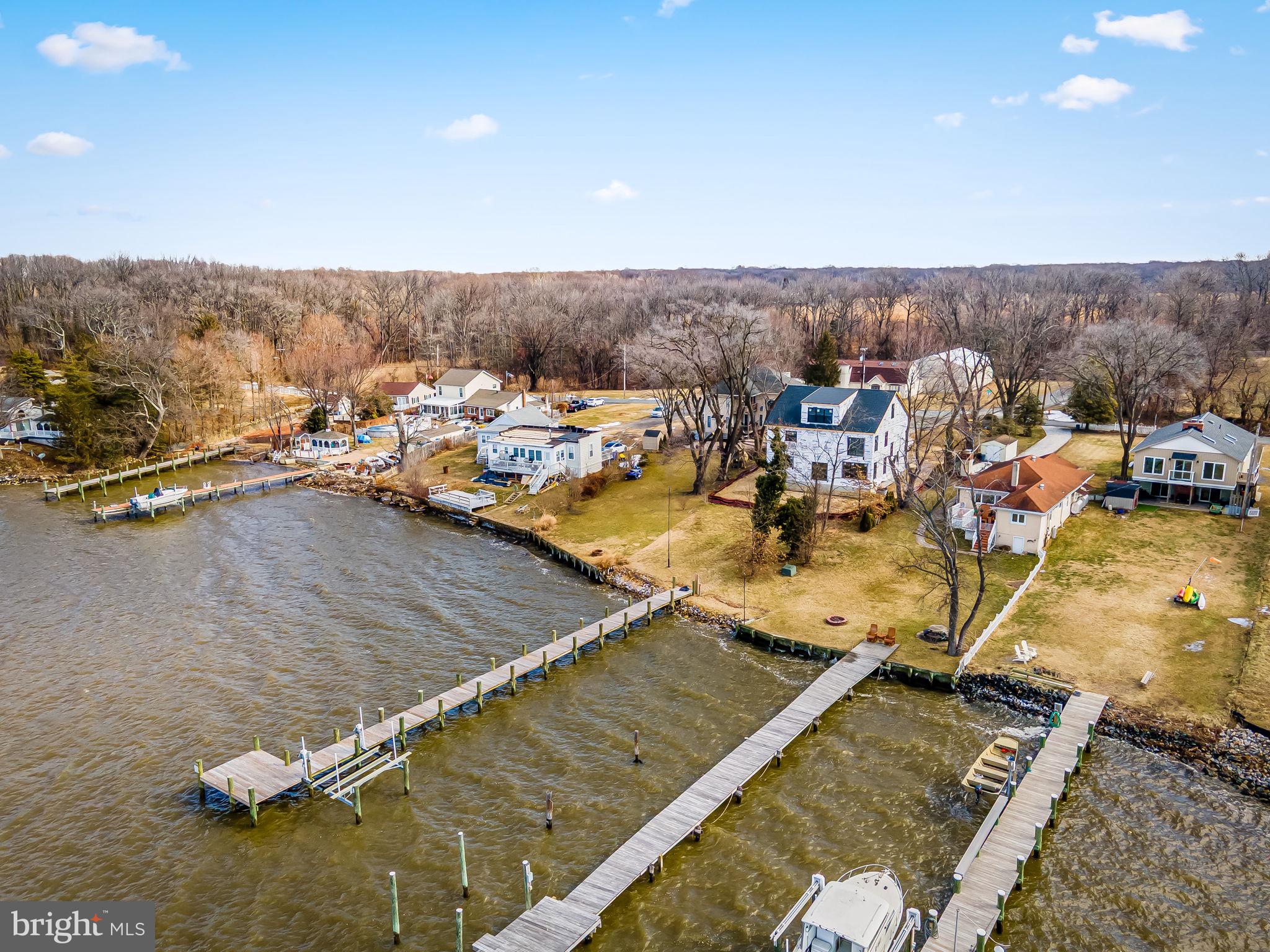 1158 East Riverside Avenue Essex, MD 21221 - Photo 9 of 15 an aerial view of a house with a ocean view