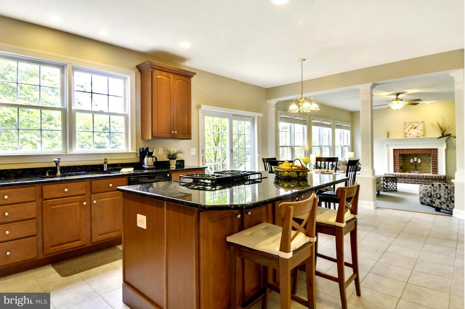 505 Tremont Circle Annapolis, MD 21409 - Photo 16 of 30 a kitchen with lots of counter top space and dining table