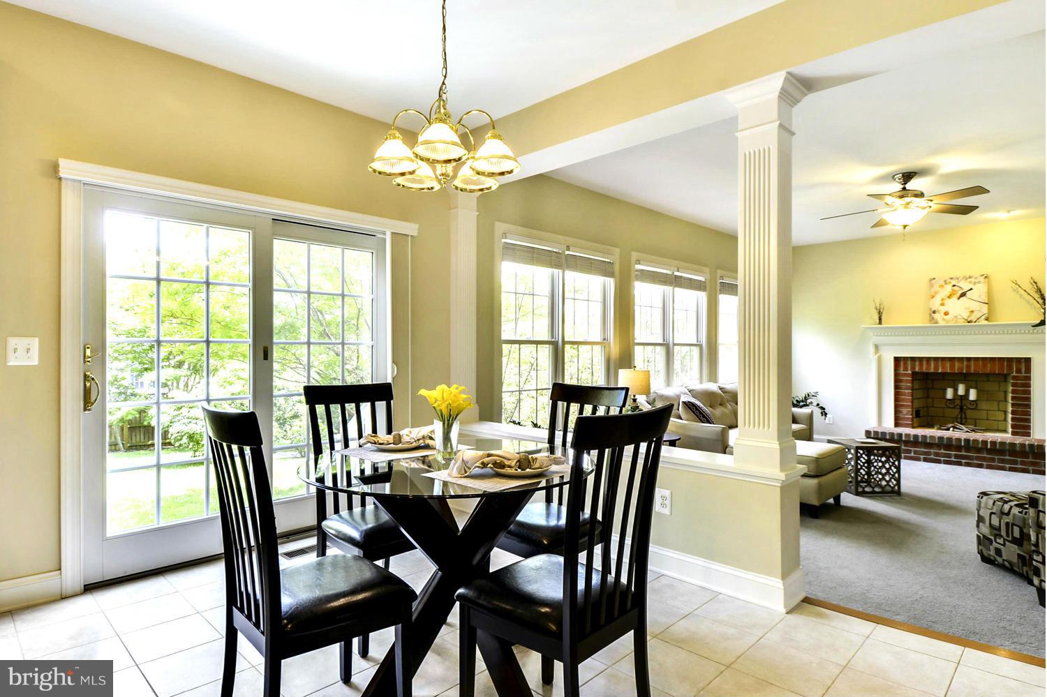 505 Tremont Circle Annapolis, MD 21409 - Photo 18 of 30 a view of a dining room with furniture window and outside view