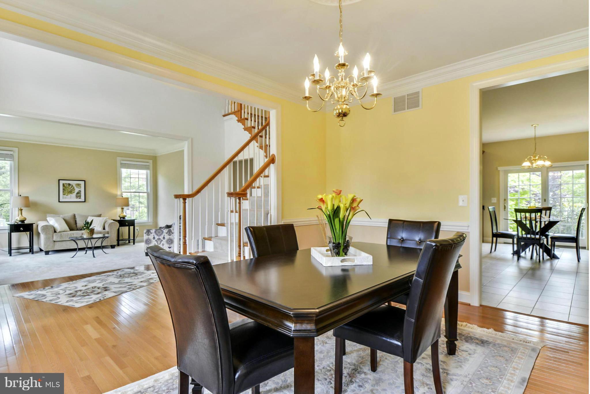 505 Tremont Circle Annapolis, MD 21409 - Photo 30 of 30 a view of a dining room with furniture and wooden floor