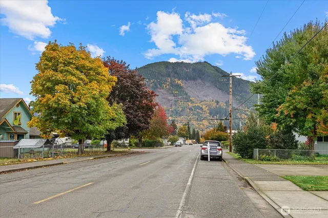 a view of the street