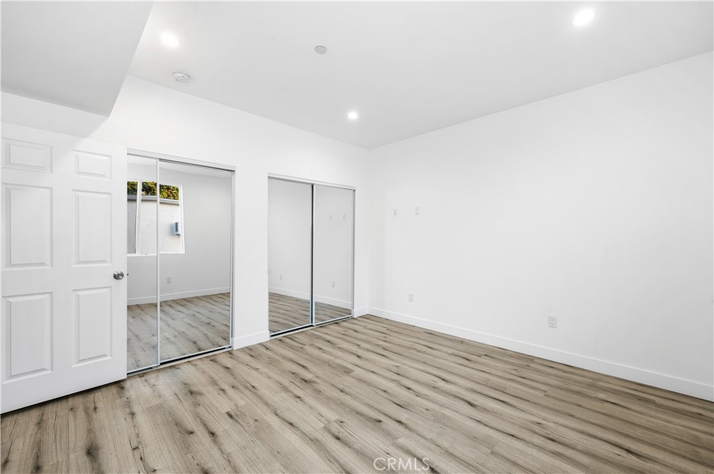 5000 Cleon Avenue, Unit 1/2 North Hollywood, CA 91601 - Photo 18 of 36 wooden floor in an empty room