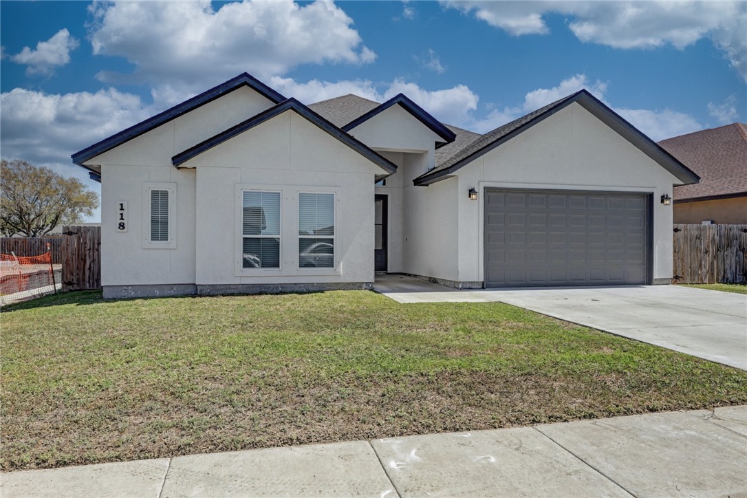 118 Amethyst Street Portland, TX 78374 - Photo 2 of 39 a front view of house with yard