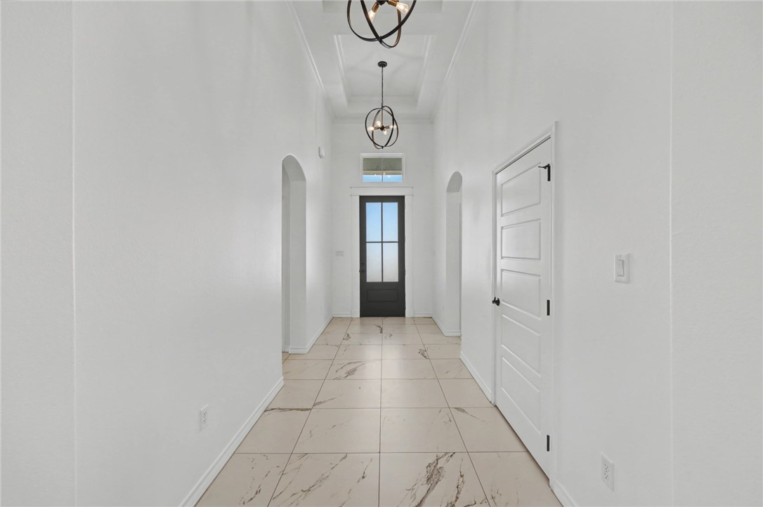 118 Amethyst Street Portland, TX 78374 - Photo 3 of 39 a view of a hallway with entryway