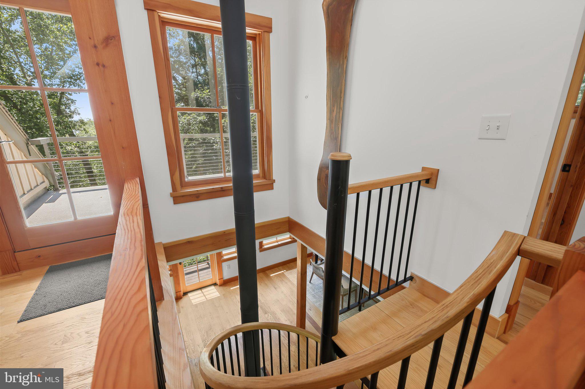 1516 Briarcliff Road Arnold, MD 21012 - Photo 45 of 103 Spiral Staircase to Top Level