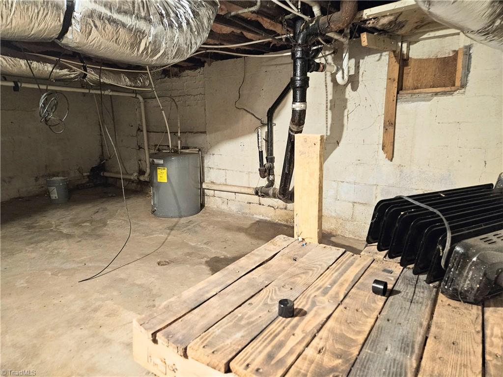 607 Arch Street High Point, NC 27260 - Photo 20 of 23 Utility basement - easy access to plumbing, electrical, etc.