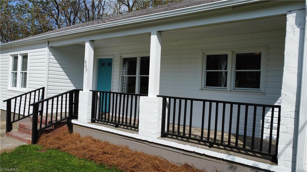 Rocking chair front porch