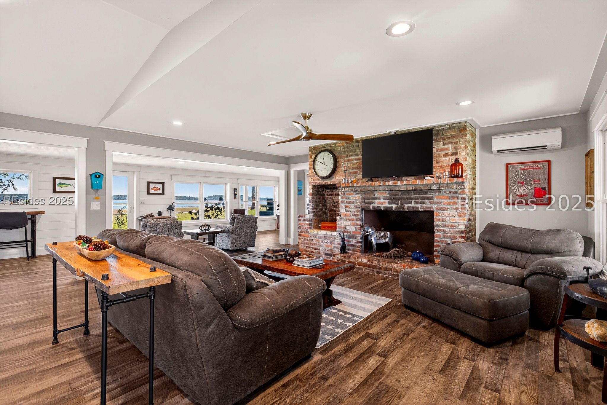 90 Calhoun Plantation Road Okatie, SC 29909 - Photo 15 of 80 Expansive Open Great Room Kitchen, Dining and Bar