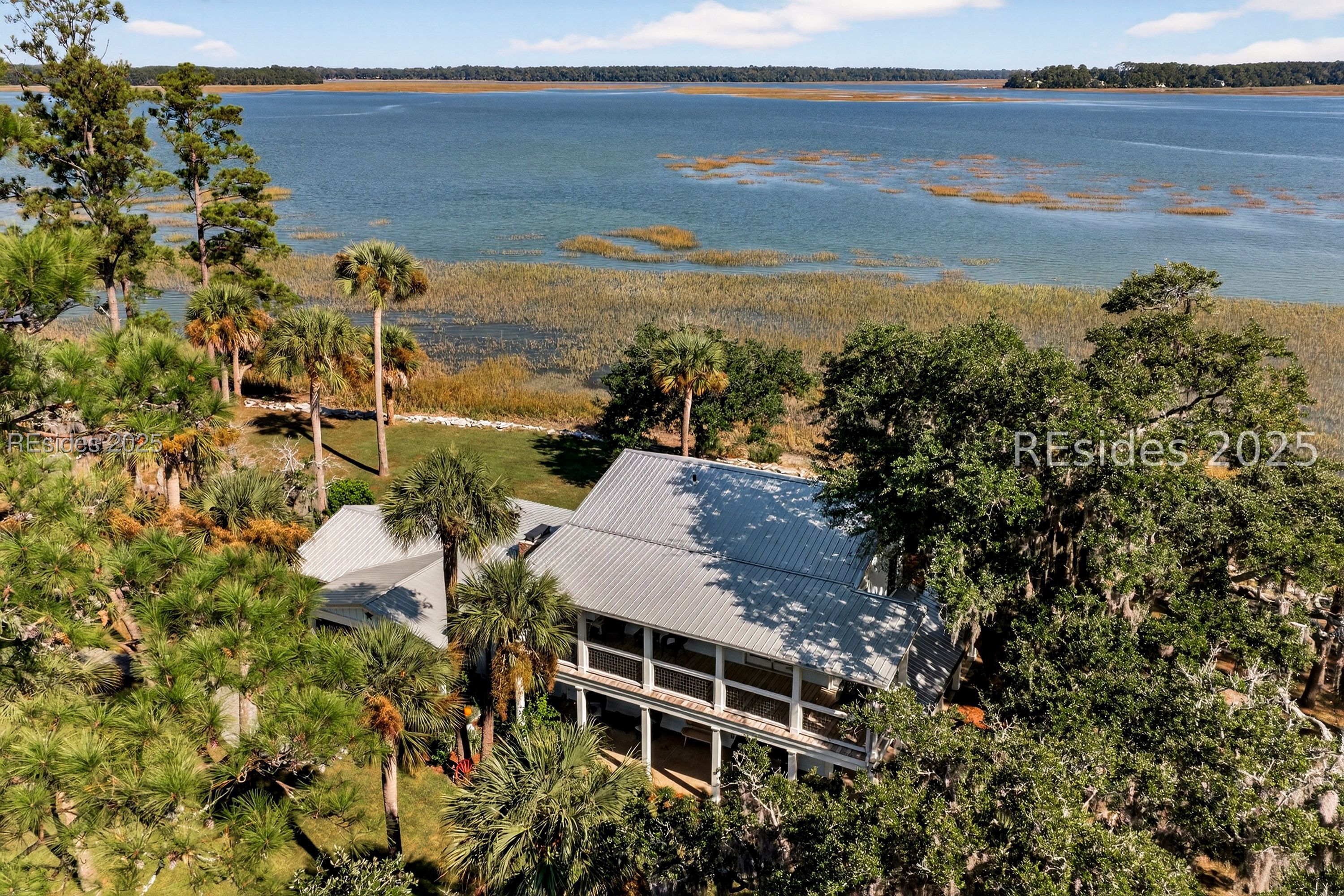 90 Calhoun Plantation Road Okatie, SC 29909 - Photo 4 of 80 Aerial North 90CP
