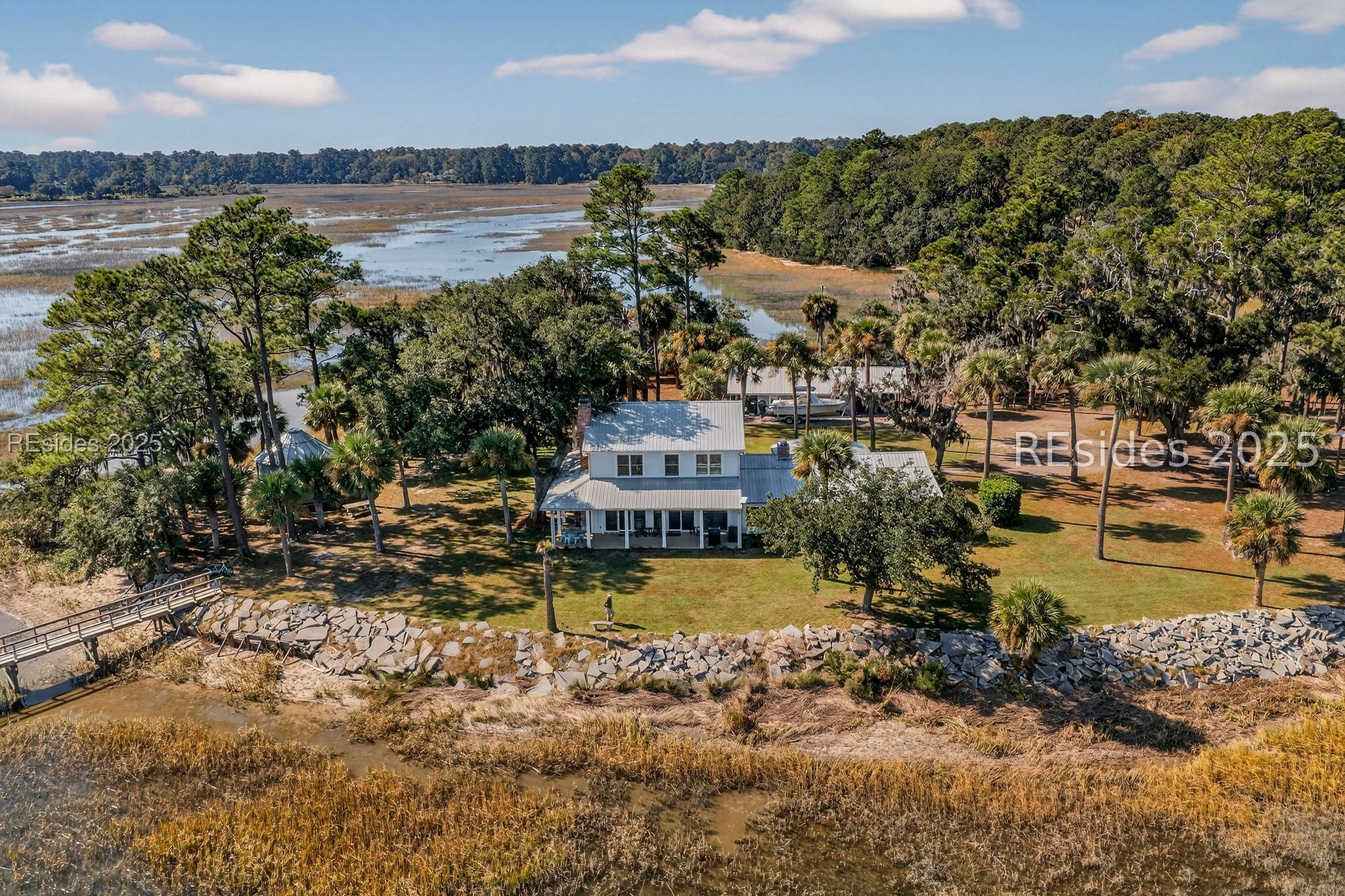 90 Calhoun Plantation Road Okatie, SC 29909 - Photo 67 of 80 Home Aerial